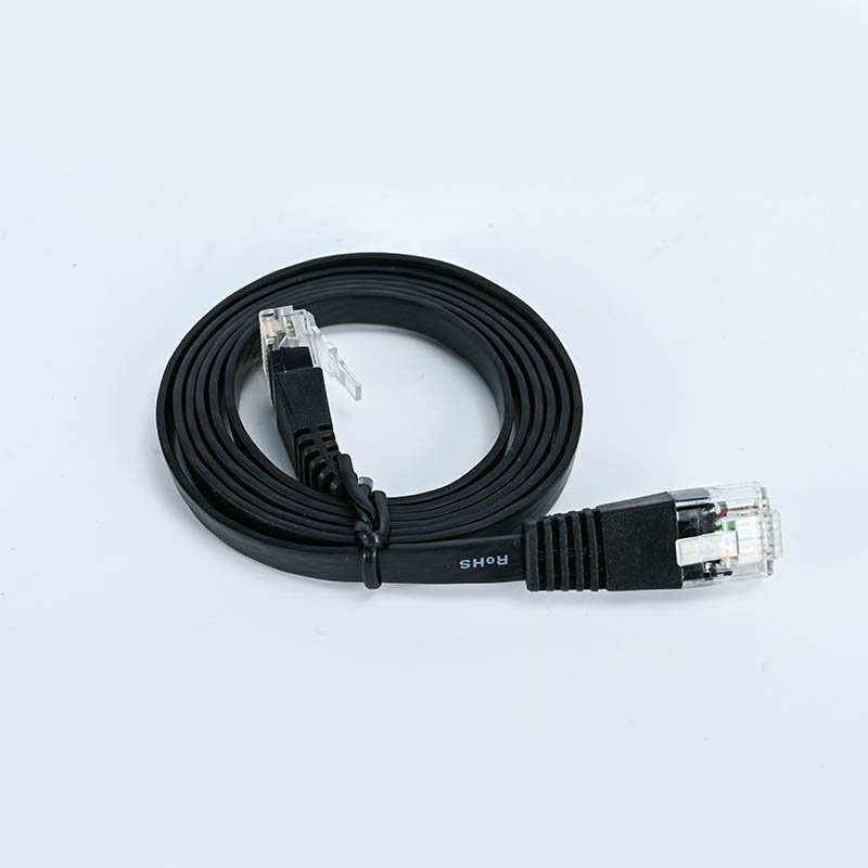 CAT6A U-UTP Flat Patch Cord